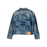 Louis Vuitton Nigo Blue Monogram Denim Jacket - Morely TrendsLouis Vuitton Type here:)