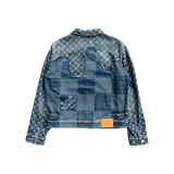 Louis Vuitton Nigo Blue Monogram Denim Jacket - Morely TrendsLouis Vuitton Type here:)