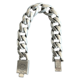 Chrome Hearts Silver & Diamond Cross Cuban Bracelet - Morely TrendsChrome Hearts Type here:)