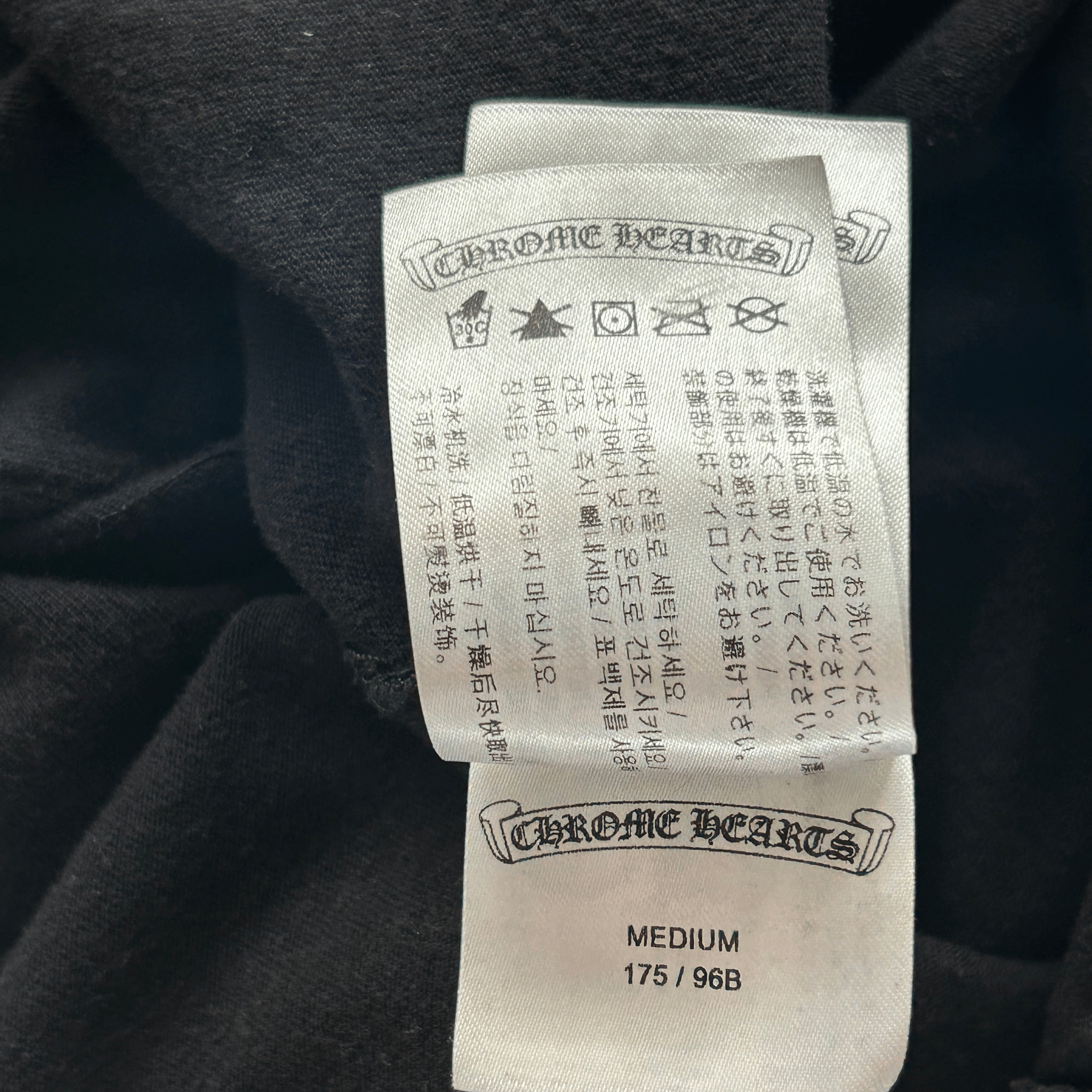 Chrome Hearts Black & Yellow Staff Horseshoe Logo Longsleeve T-Shirt - Morely TrendsChrome Hearts Type here:)