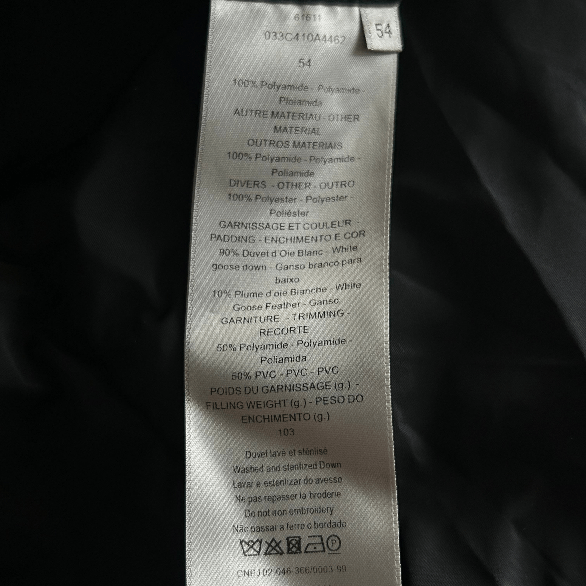 Dior Black Oblique Puffer Vest - Morely TrendsDior Type here:)