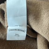 Chrome Hearts Brown Triple Cross Patch Cashmere Cardigan - Morely TrendsChrome Hearts Type here:)