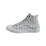 Chrome Hearts White Rhodium Cross High Top Converse - Morely TrendsChrome Hearts Type here:)