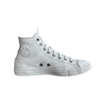 Chrome Hearts White Rhodium Cross High Top Converse - Morely TrendsChrome Hearts Type here:)