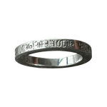 Chrome Hearts Silver & Diamond Thin Spacer Ring - Morely TrendsChrome Hearts Type here:)