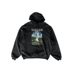 Balenciaga Black Notre Dame Distressed Hoodie - Morely TrendsBalenciaga Type here:)