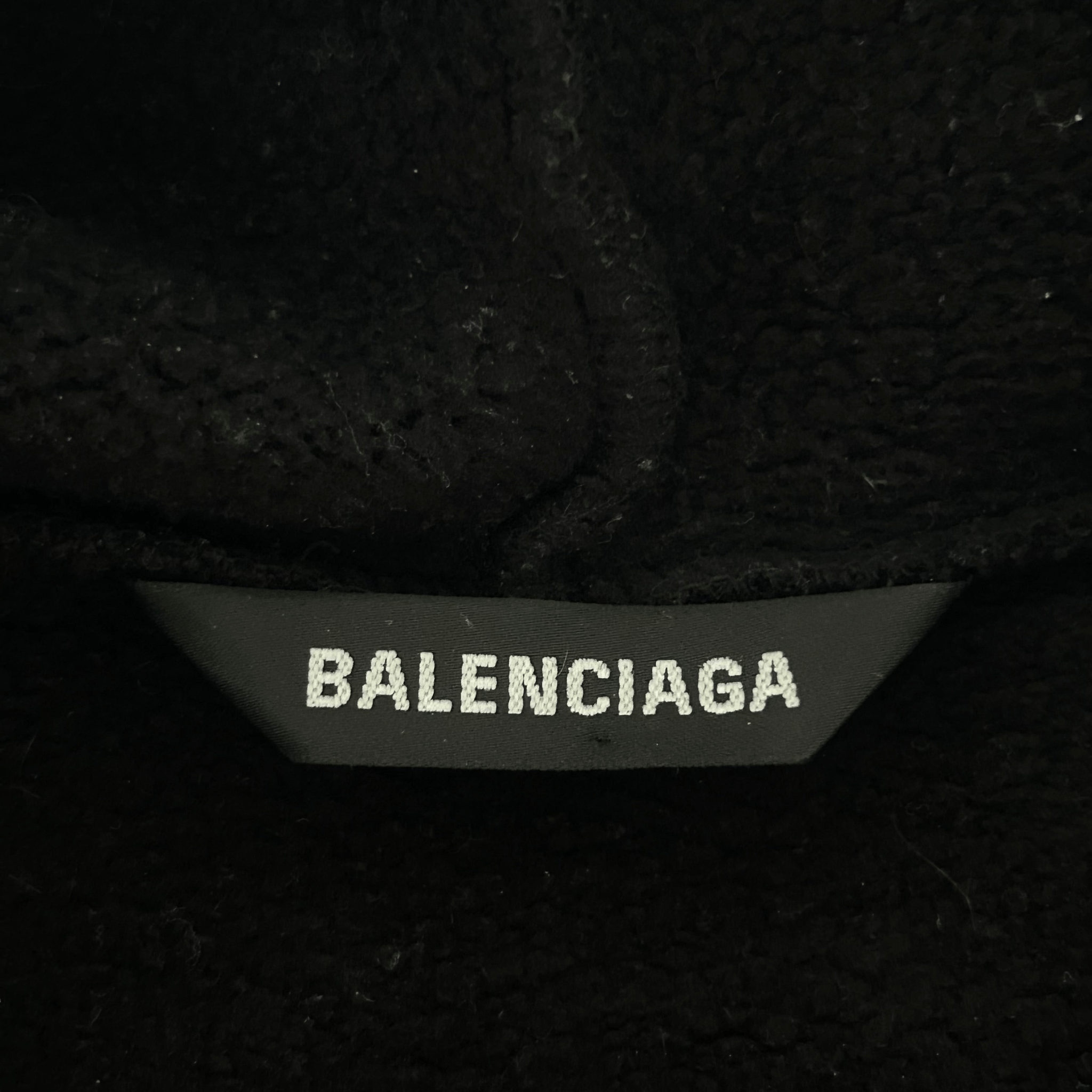 Balenciaga Black Notre Dame Distressed Hoodie - Morely TrendsBalenciaga Type here:)