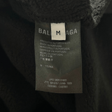 Balenciaga Black Notre Dame Distressed Hoodie - Morely TrendsBalenciaga Type here:)