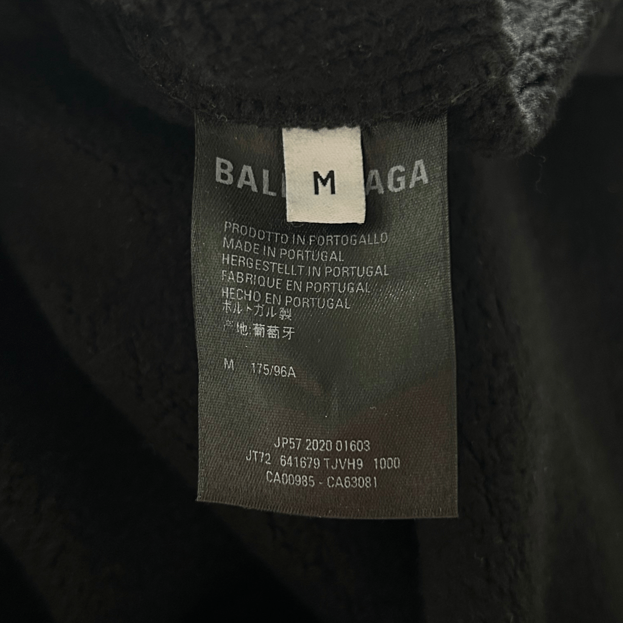 Balenciaga Black Notre Dame Distressed Hoodie - Morely TrendsBalenciaga Type here:)