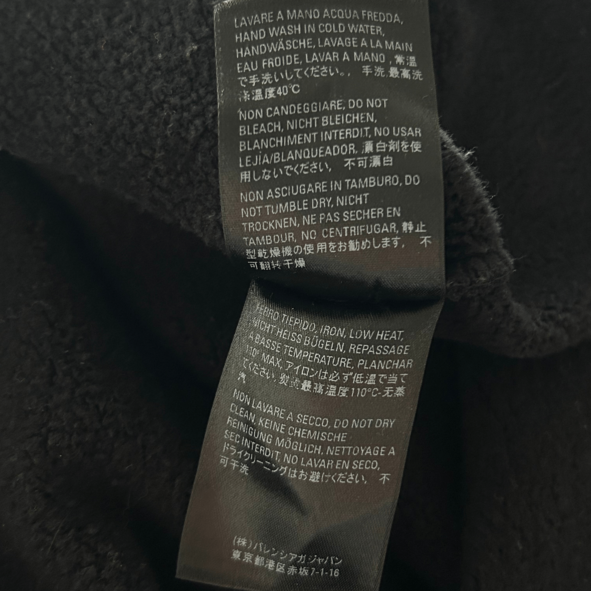 Balenciaga Black Notre Dame Distressed Hoodie - Morely TrendsBalenciaga Type here:)