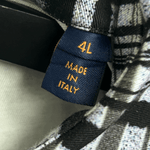 Louis Vuitton Grey & Black Plaid Blurry Vision of a Bright Future Button Up Shirt - Morely TrendsLouis Vuitton Type here:)