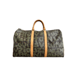 Louis Vuitton Stephen Sprouse Brown & Green Monogram Keepall 50 - Morely TrendsLouis Vuitton Type here:)