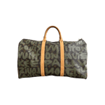 Louis Vuitton Stephen Sprouse Brown & Green Monogram Keepall 50 - Morely TrendsLouis Vuitton Type here:)