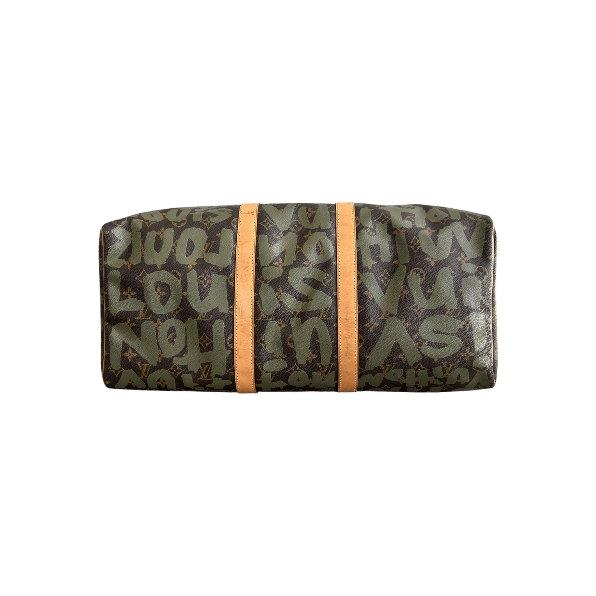 Louis Vuitton Stephen Sprouse Brown & Green Monogram Keepall 50 - Morely TrendsLouis Vuitton Type here:)