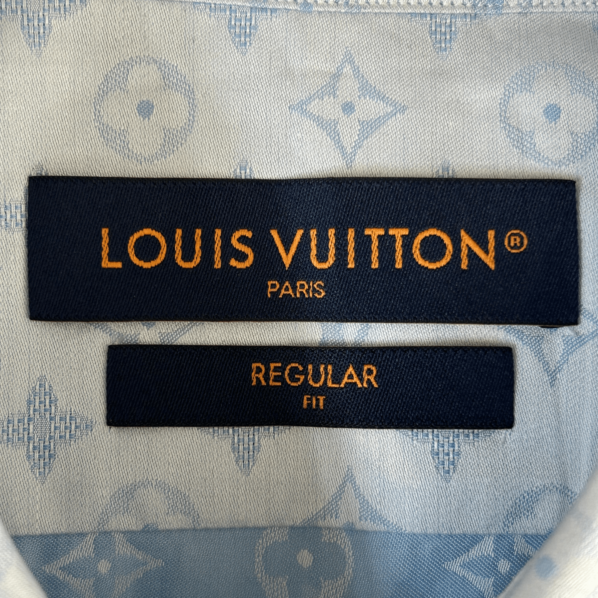Louis Vuitton Blue Monogram Button Up Shirt - Morely TrendsLouis Vuitton Type here:)