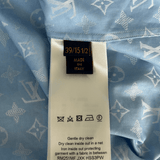 Louis Vuitton Blue Monogram Button Up Shirt - Morely TrendsLouis Vuitton Type here:)