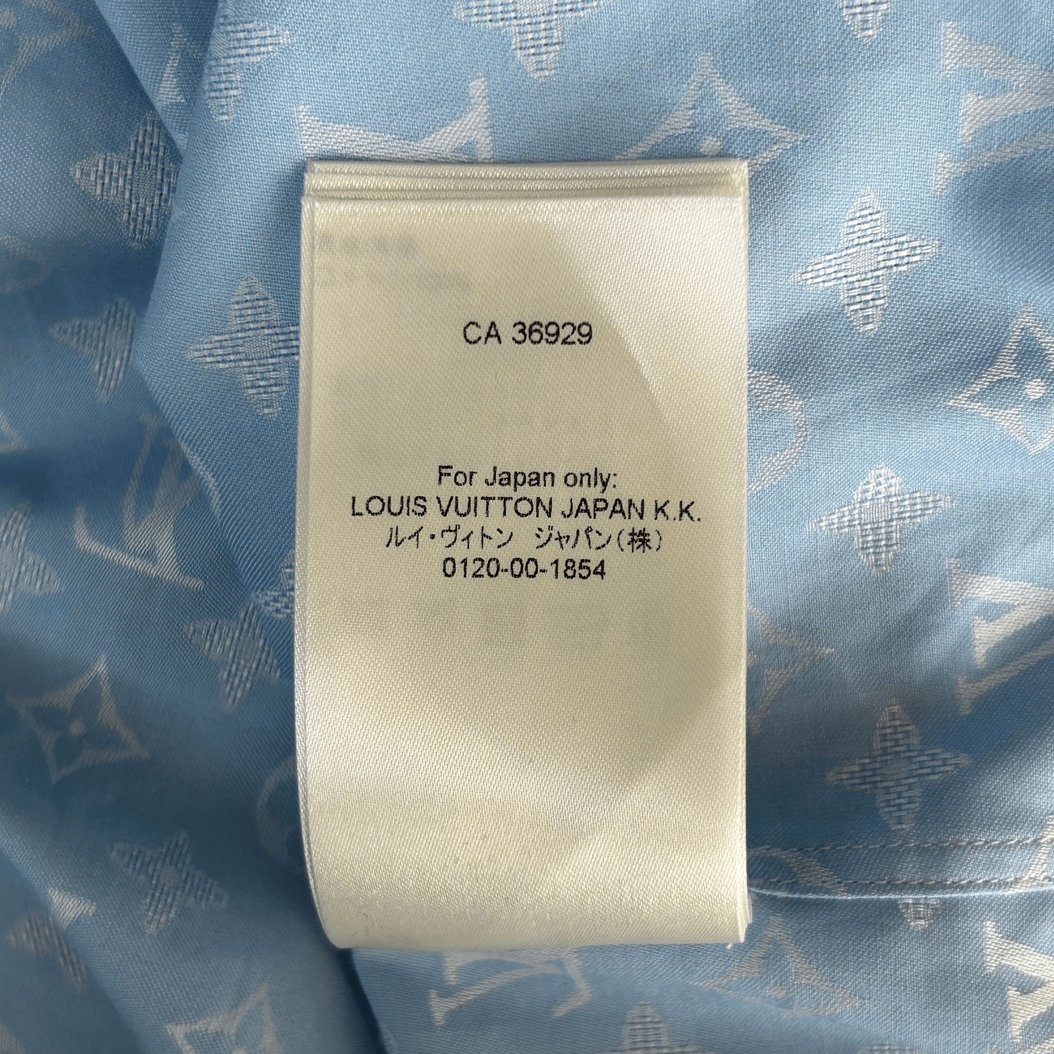 Louis Vuitton Blue Monogram Button Up Shirt - Morely TrendsLouis Vuitton Type here:)