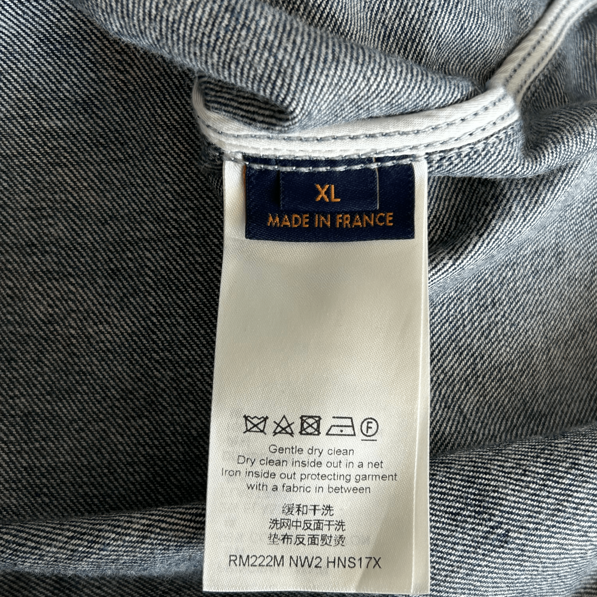 Louis Vuitton Blue Bleached Bandana Denim Button Up Shirt - Morely TrendsLouis Vuitton Type here:)