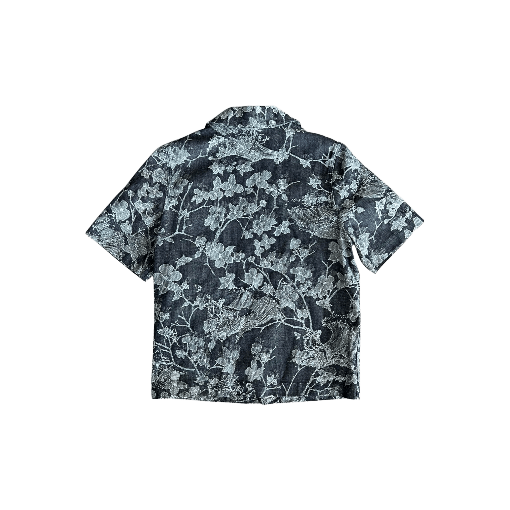 Louis Vuitton Blue & White Floral Monogram Denim Shirt - Morely TrendsLouis Vuitton Type here:)