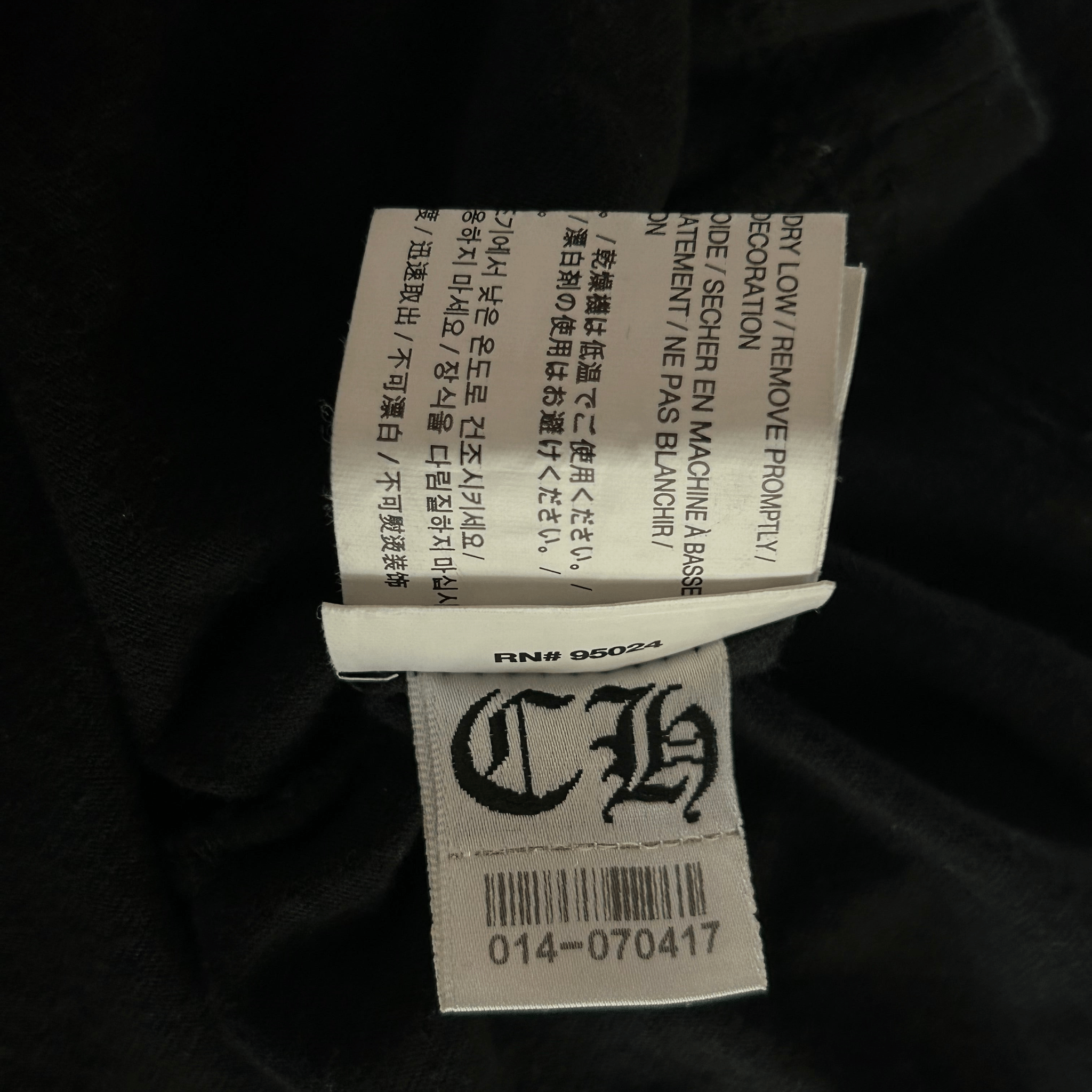 Chrome Hearts Black & Red Cemetery Horseshoe Logo T-Shirt - Morely TrendsChrome Hearts Type here:)