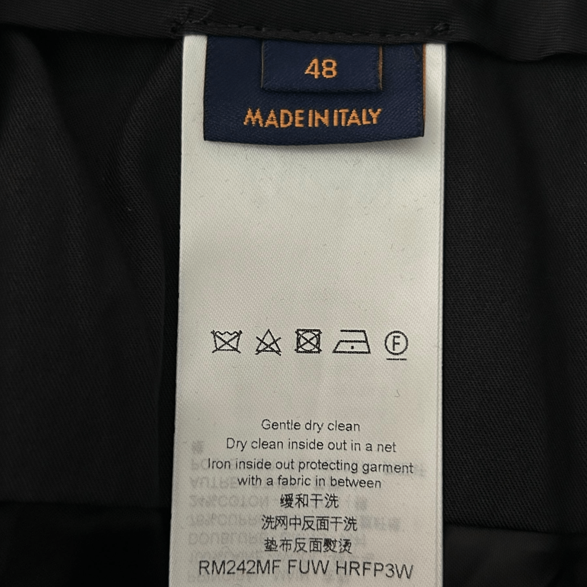 Louis Vuitton Black Crystal Monogram Trousers - Morely TrendsLouis Vuitton Type here:)