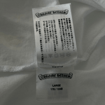 Chrome Hearts White & Blue Neck Logo T-Shirt - Morely TrendsChrome Hearts Type here:)