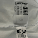 Chrome Hearts White & Blue Neck Logo T-Shirt - Morely TrendsChrome Hearts Type here:)