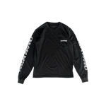 Chrome Hearts Black & White Neck Logo Longsleeve T-Shirt - Morely TrendsChrome Hearts Type here:)