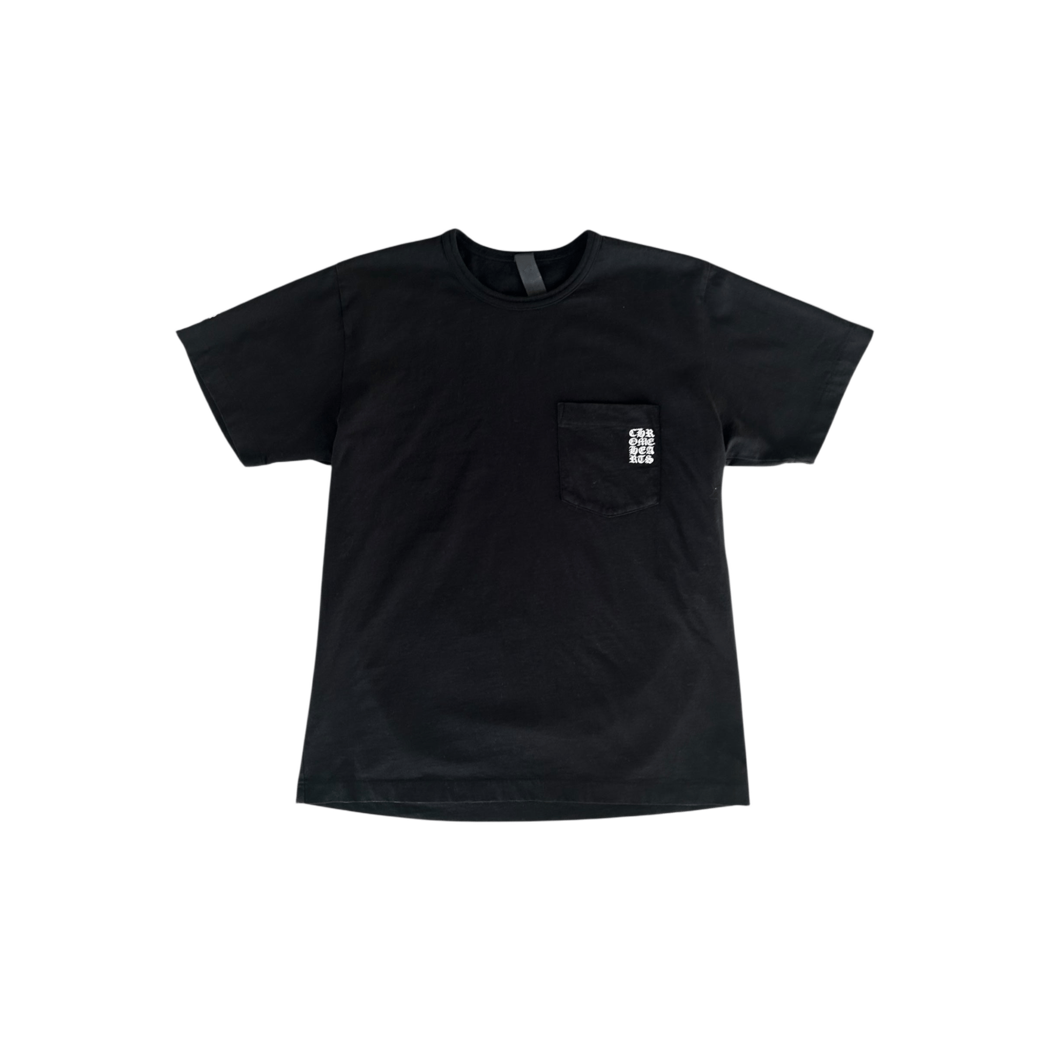 Chrome Hearts Black & White Embroidered Eyechart Logo T-Shirt - Morely TrendsChrome Hearts Type here:)