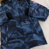 Canada Goose Abstract Blue Parka
 Wyndham Jacket - XS
