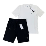 Cp Company Men’s Black & White T-shirt Set