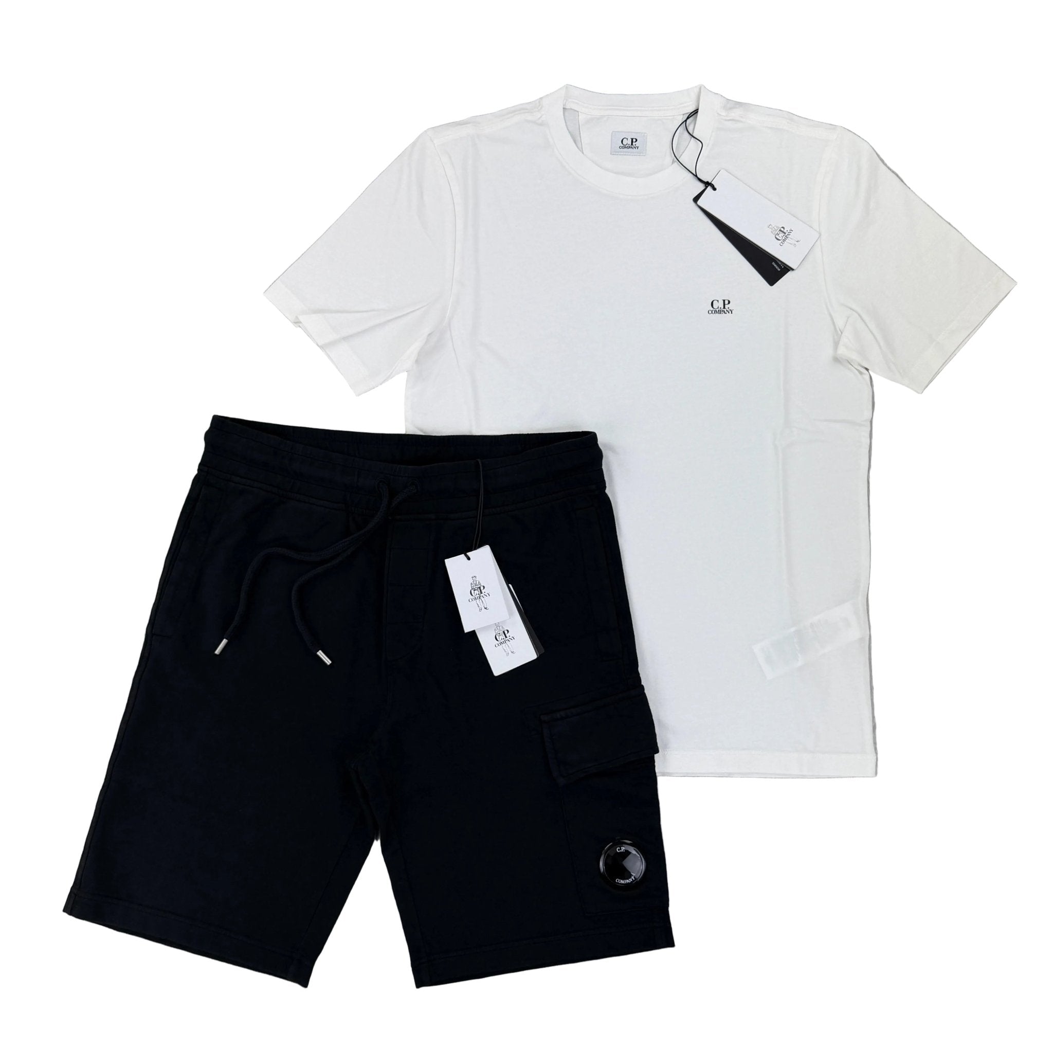 Cp Company Men’s Black & White T-shirt Set - Morely TrendsCP Company Type here:)