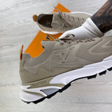Louis Vuitton Men’s Beige & White Tatic Trainers