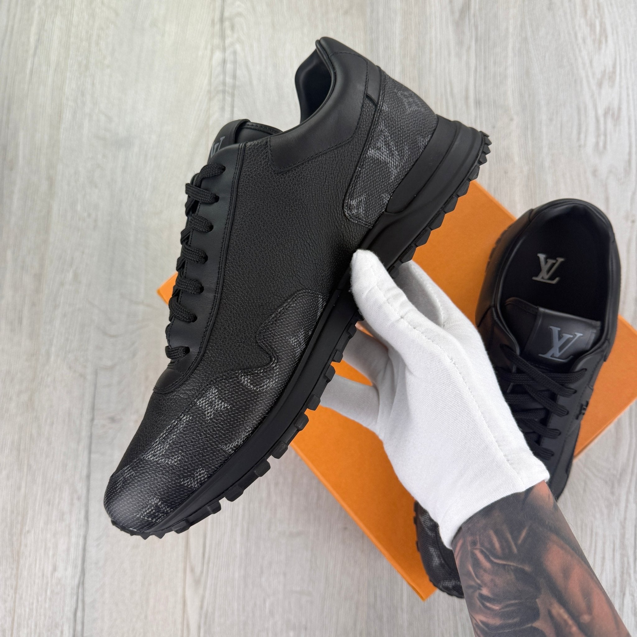 Louis Vuitton Men’s Leather Run Away Trainers - Uk 10 - Morely TrendsLouis Vuitton Type here:)