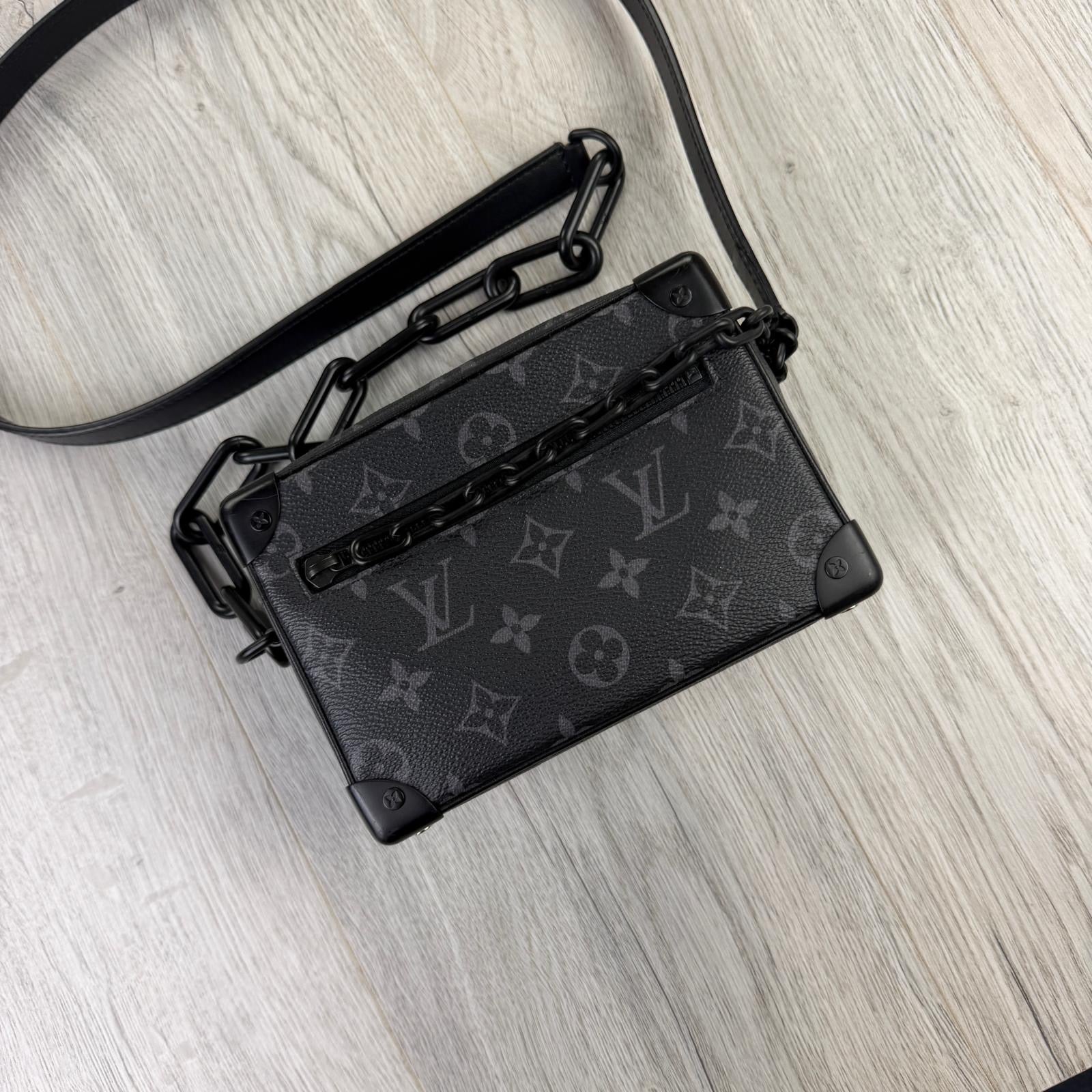 Louis Vuitton Men’s Black Monogram Mini Soft Trunk Bag - Morely TrendsLouis Vuitton Type here:)