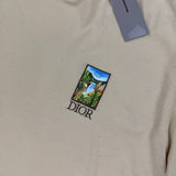 Christian Dior Men’s Beige T-shirt - XL Oversized