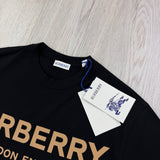 Burberry Men’s Black T-shirt & Shorts Set