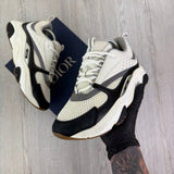 Dior B22 Men’s Black & White Trainers - 44 (Uk 9/9.5)