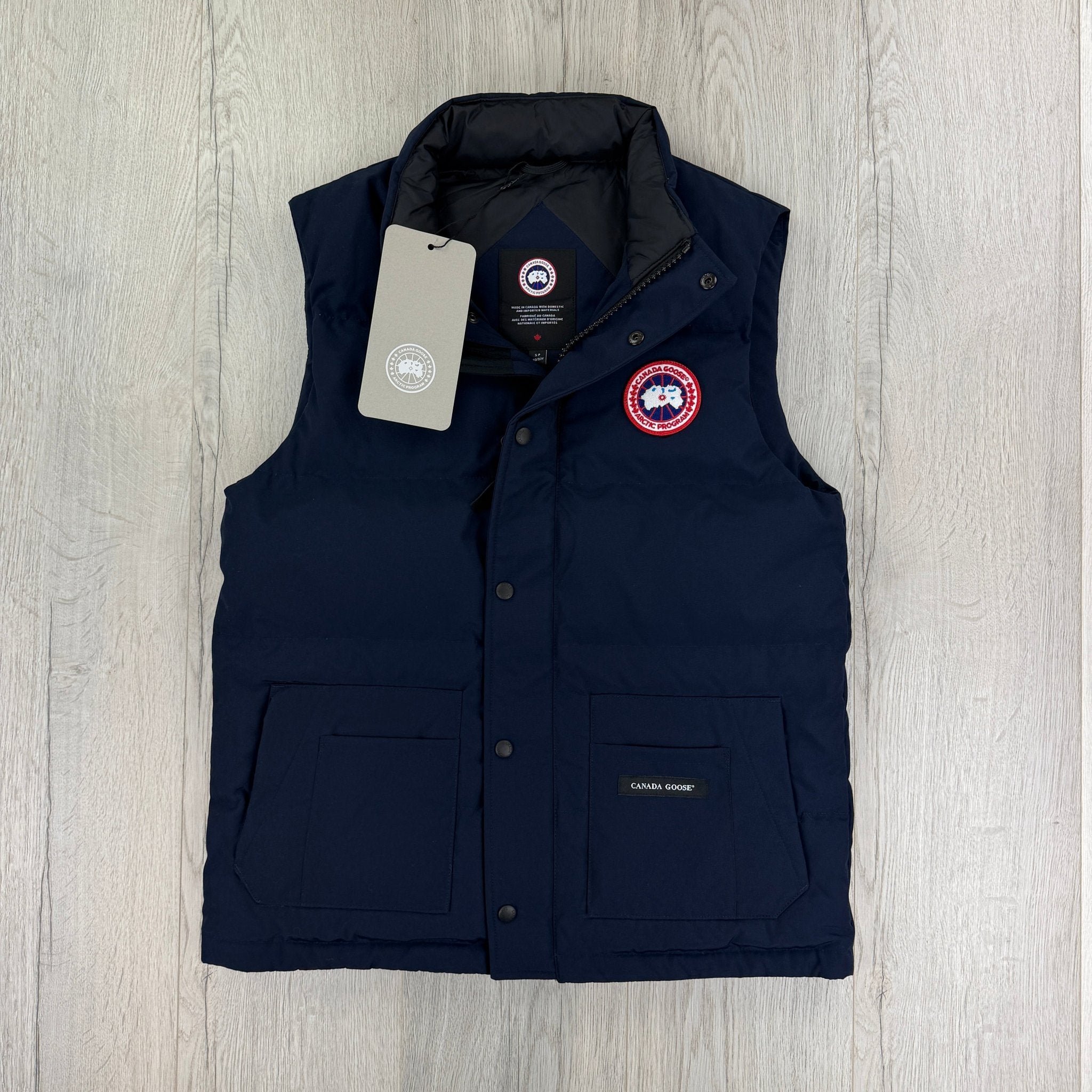 Canada Goose Men’s Navy Freestyle Bodywarmer - Morely TrendsCanada goose Type here:)