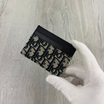 Dior Jacquard Oblique Card Holder Gold CD - Morely TrendsDior Type here:)
