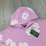 Denim Tears Men’s Pink Hoodie & Shorts Set