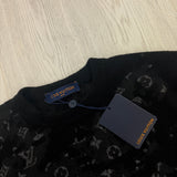 Louis Vuitton Men’s Distressed Monogram Crewneck Jumper - Medium