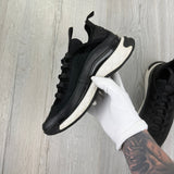 Chanel Men’s  Black CC Runners - Uk 7