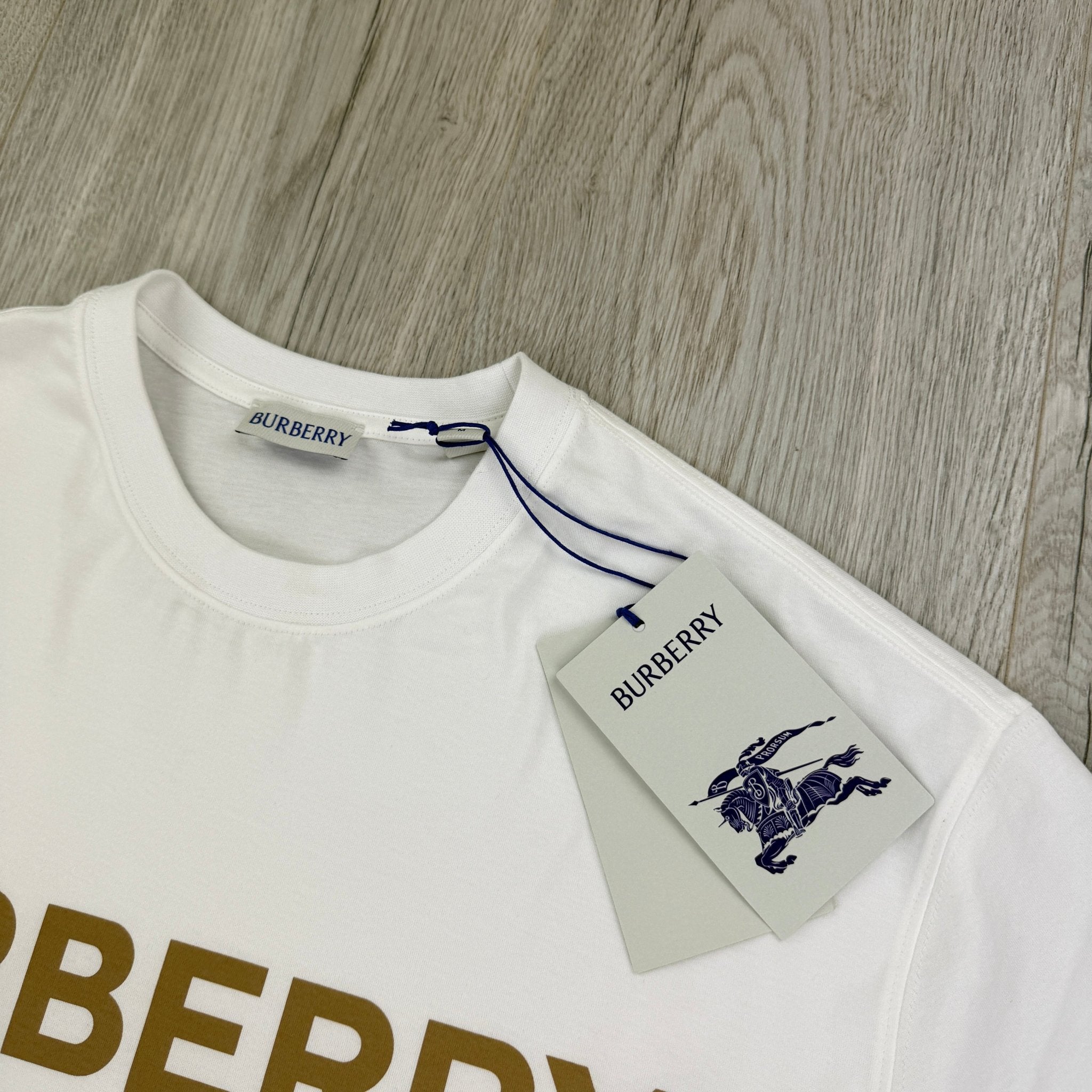 Burberry Men’s White T-shirt - Morely TrendsBurberry Type here:)