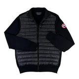 Canada Goose Men’s Zip-up Grey Padded Fleece - Medium