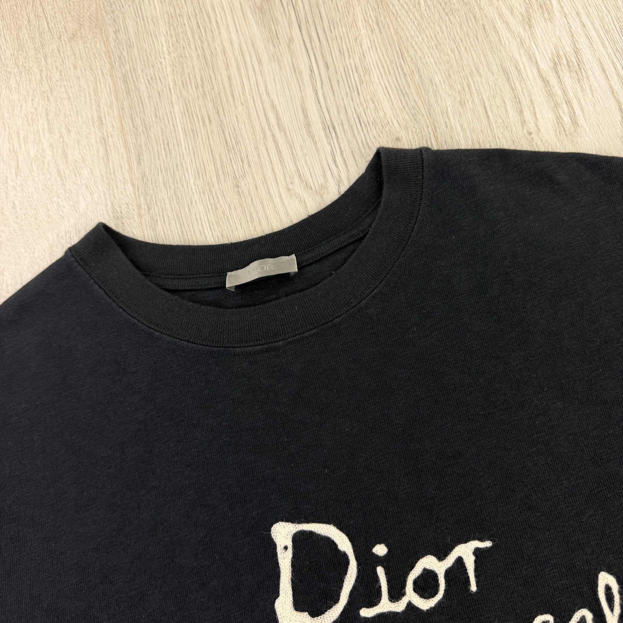 Dior Men’s Navy T-shirt ‘For My Real Friends’ - Small - Morely TrendsDior Type here:)