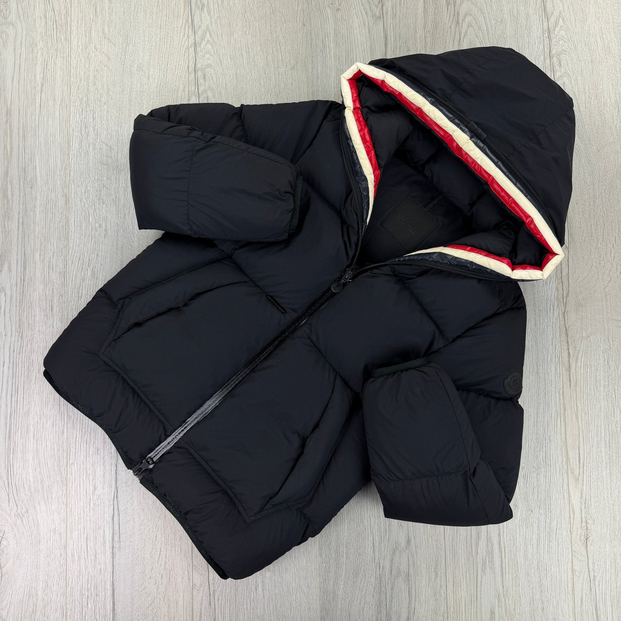 Moncler Men’s Black Champsaur Jacket Black Badge - Size 0 - Morely TrendsMoncler Type here:)