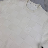 Louis Vuitton Men’s Cream Knitted Crewneck Jumper - Medium
