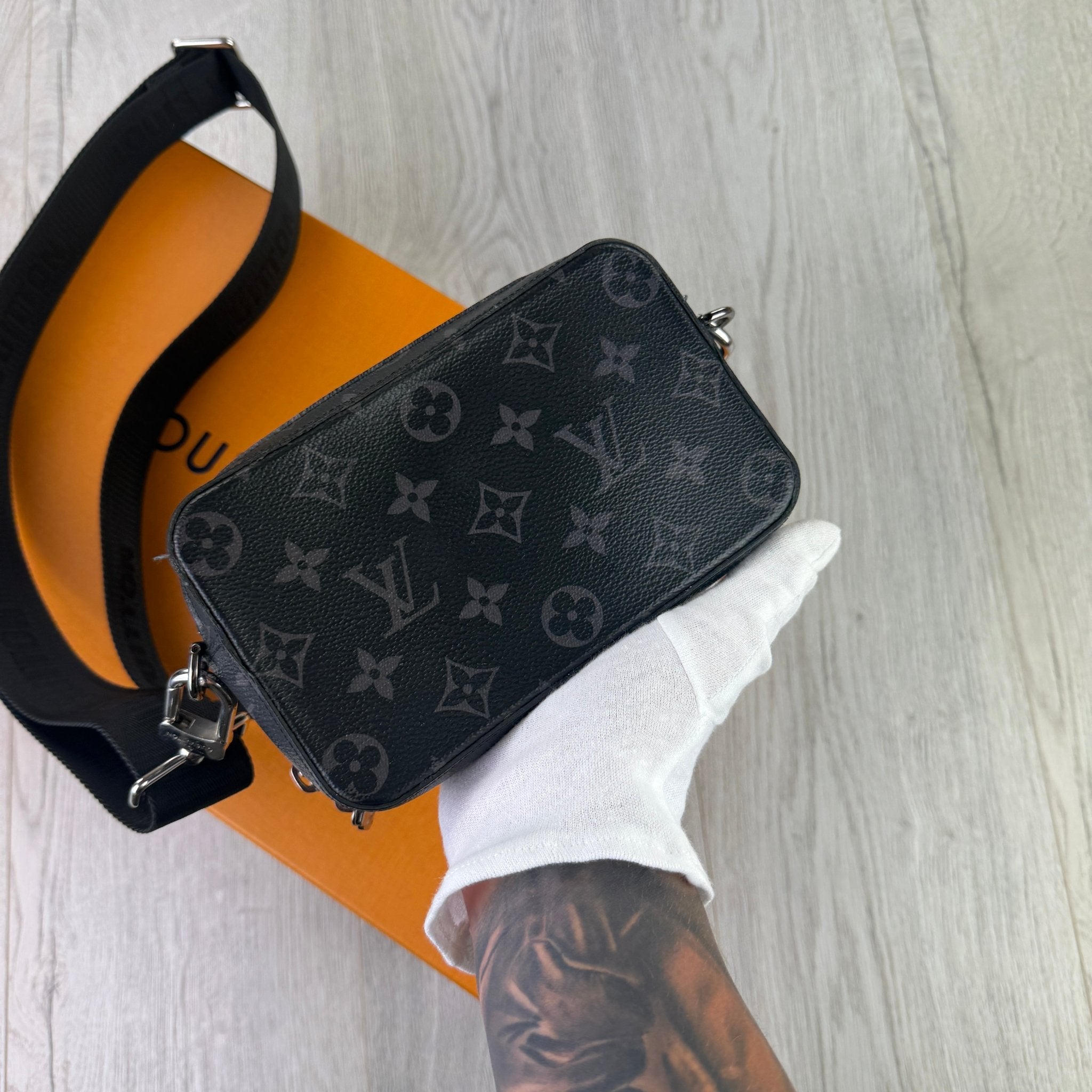 Louis Vuitton Men’s Black Monogram Alpha Wearable Shoulder Bag - Morely TrendsLouis Vuitton Type here:)