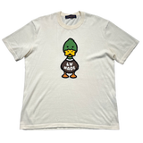 Louis Vuitton Intarsia Jacquard Duck Short Sleeve Crewneck T-Shirt
